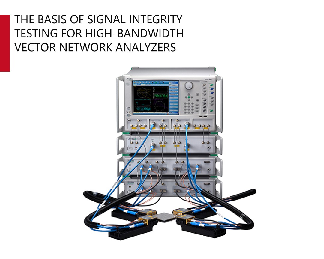 High-bandwidth vector network analyzer