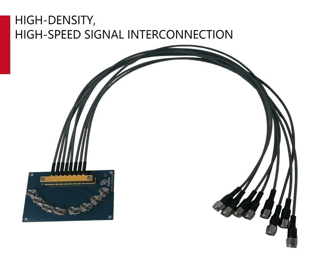 High-density, high-speed signal interconnection