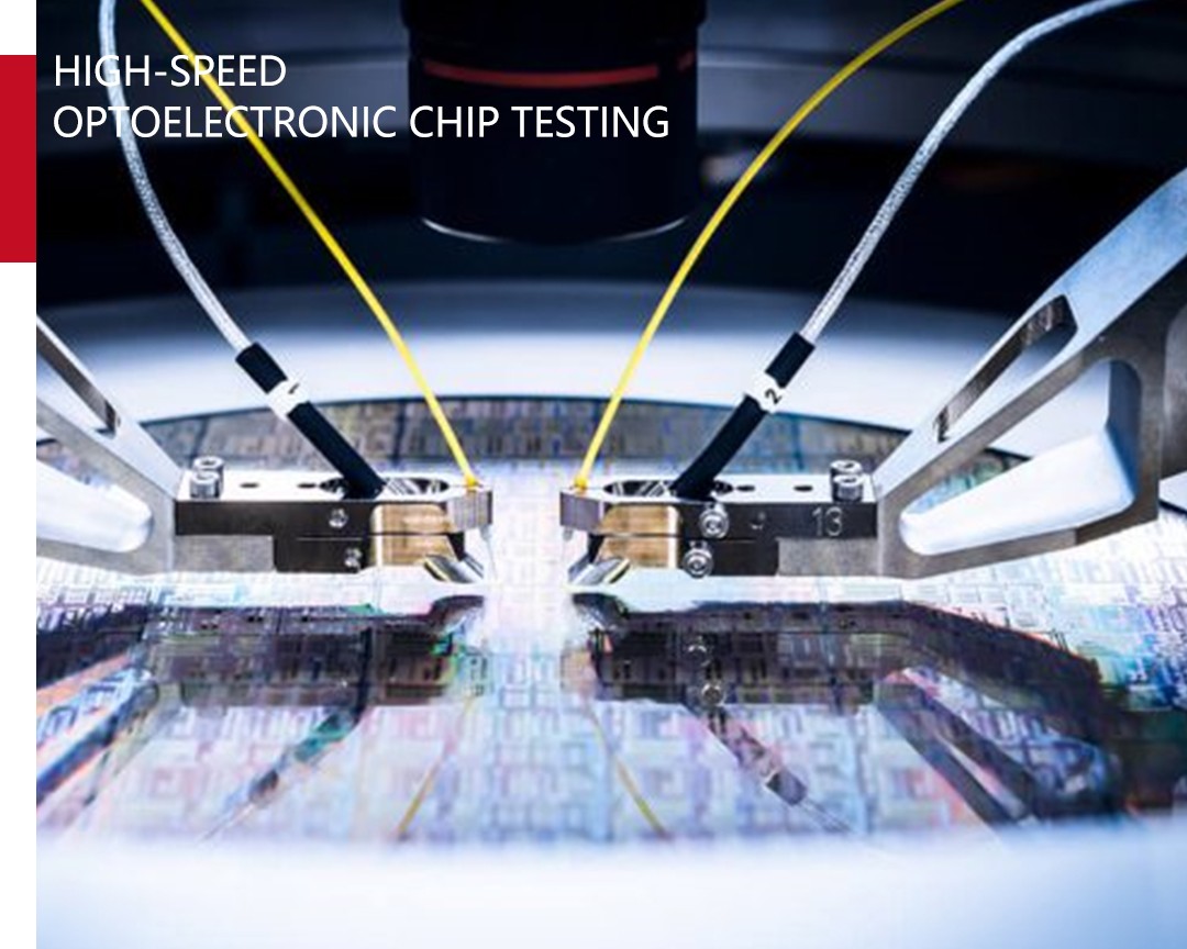 High-speed optoelectronic chip testing